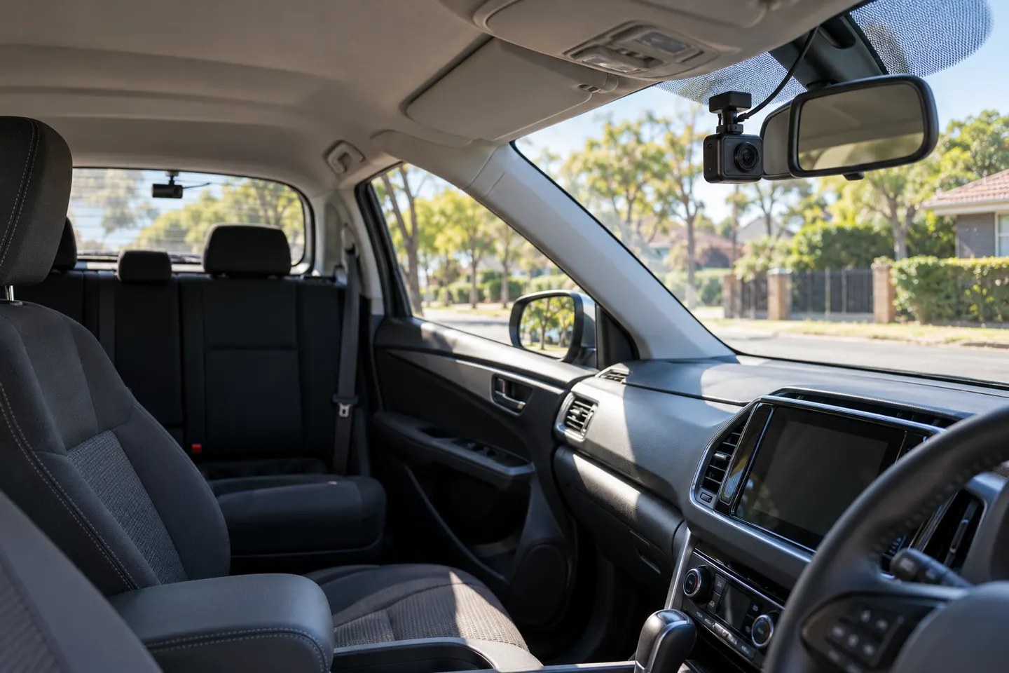 2-Channel Dash Cams for Front and Rear Coverage
