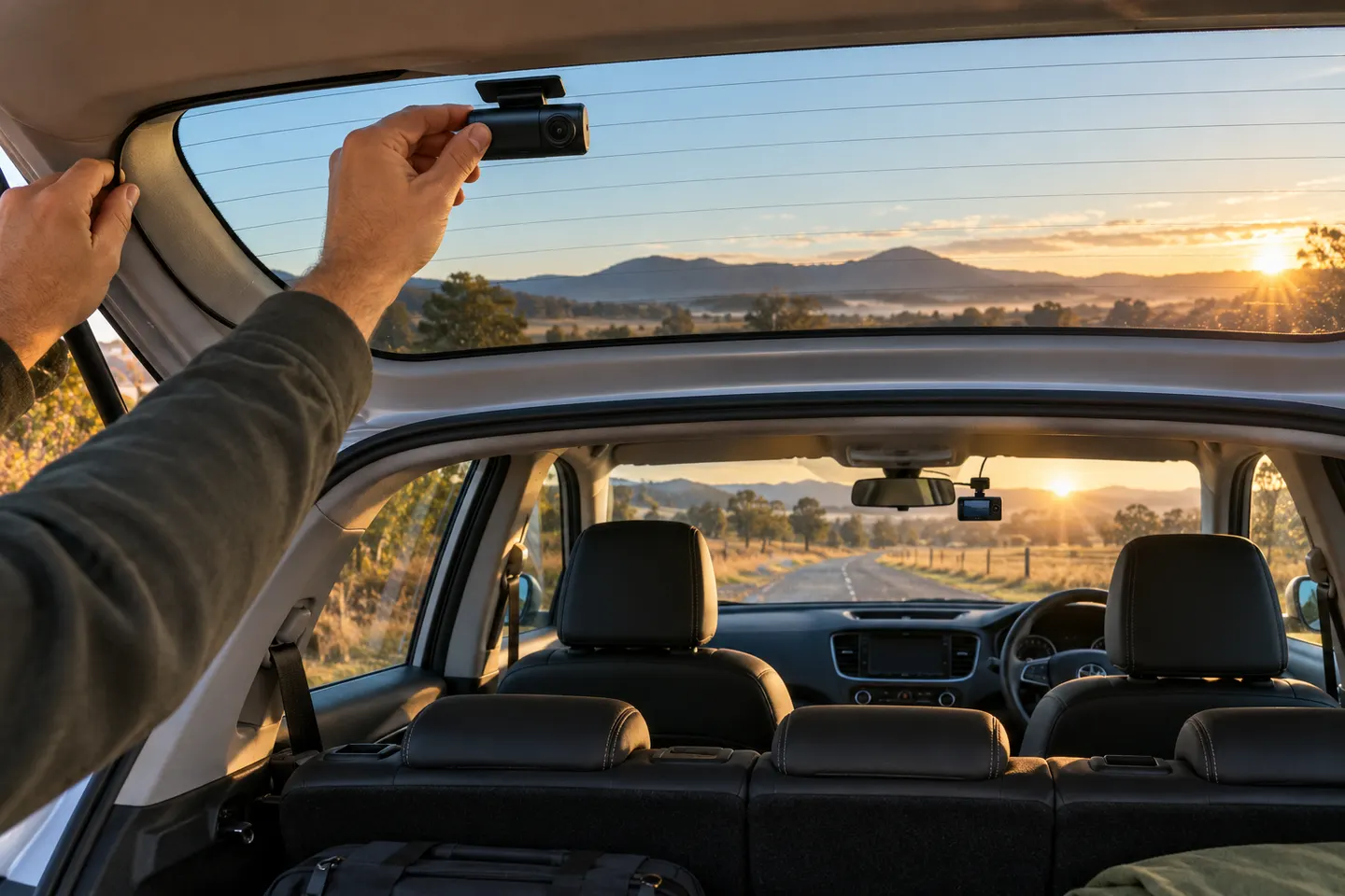 Dual Dash Cams for Front and Rear Coverage