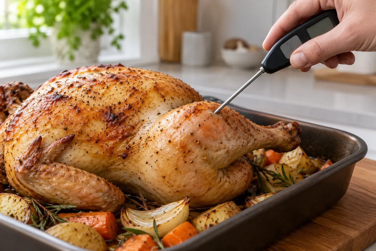 Where to Insert a Meat Thermometer in Chicken