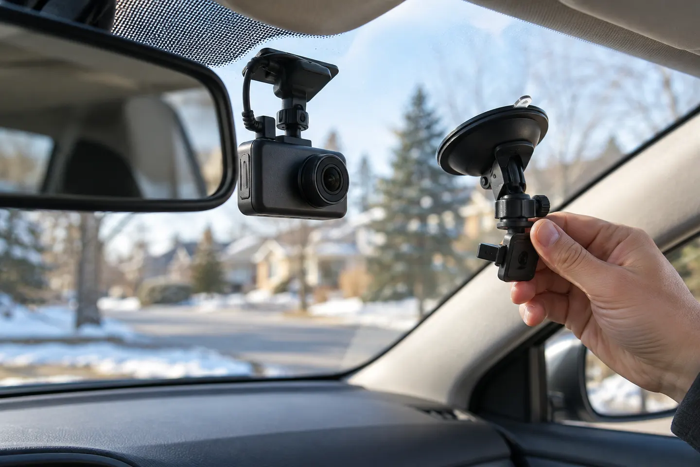 Dash Cam Mounts for Windshields and Dashboards