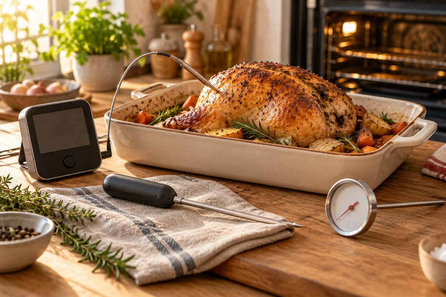 Fleischthermometer für den Backofen im Test-Check 2026