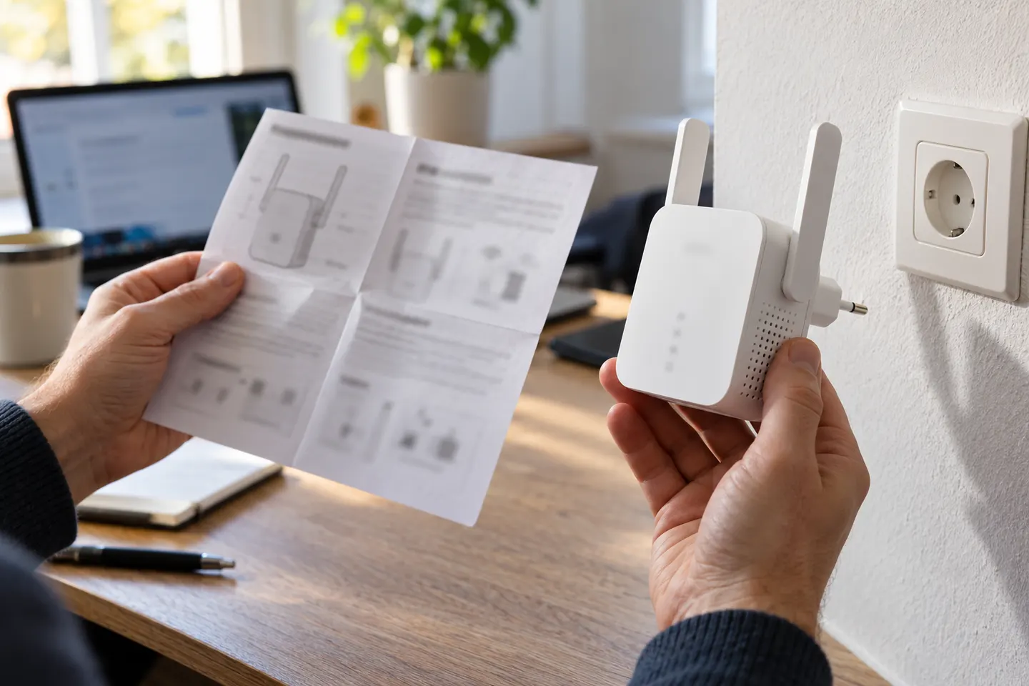 1&1 WLAN-Repeater 600: erst die genaue Modellbezeichnung prüfen