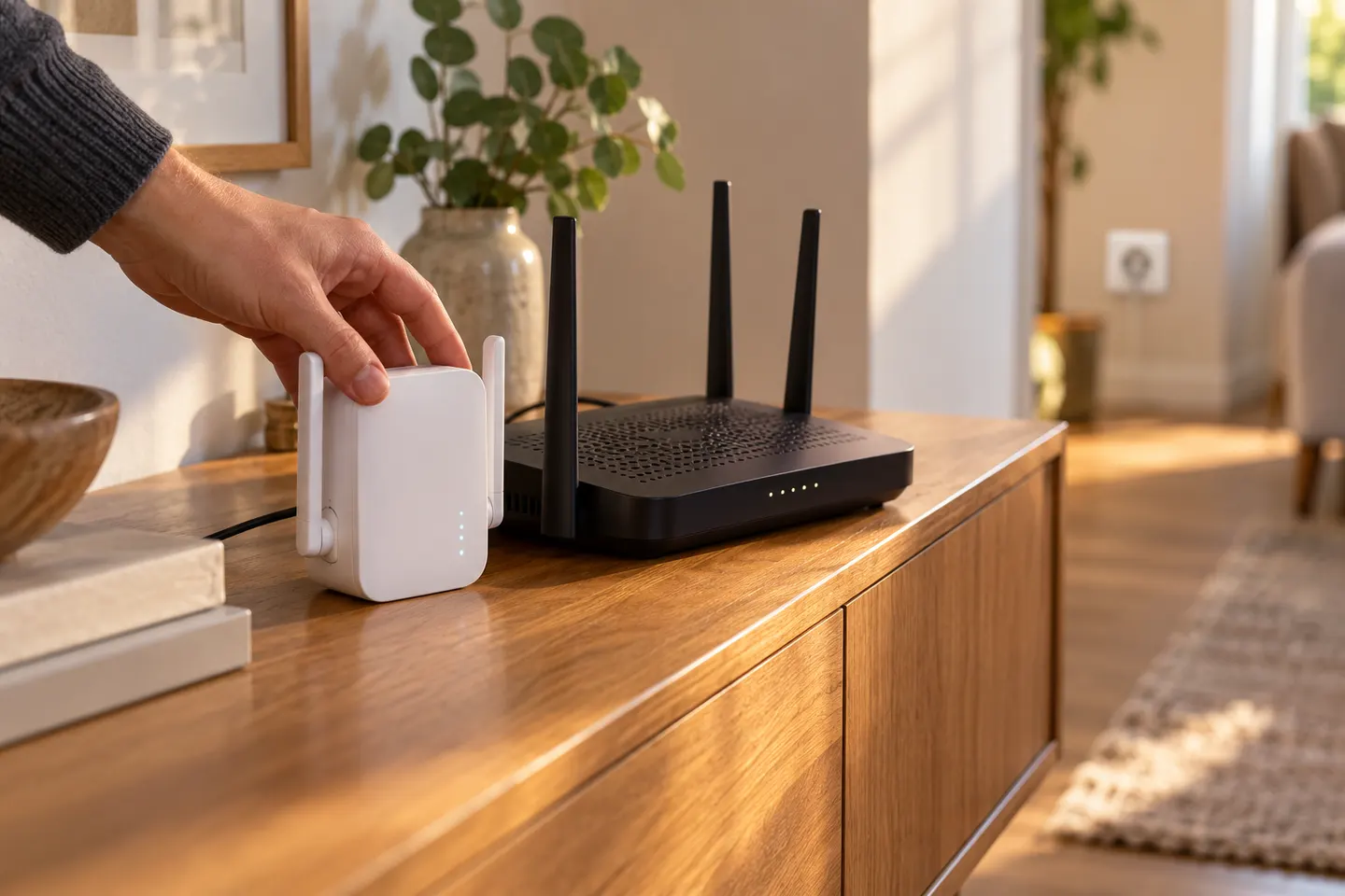 Wifi Repeater einrichten Deutsch: So verbindest du ihn mit dem Router