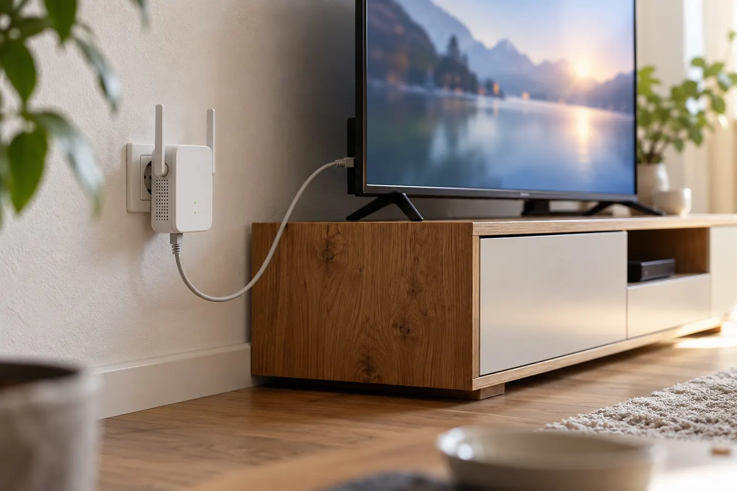 WLAN-Verstärker für den Fernseher: Verbindung passend verbessern