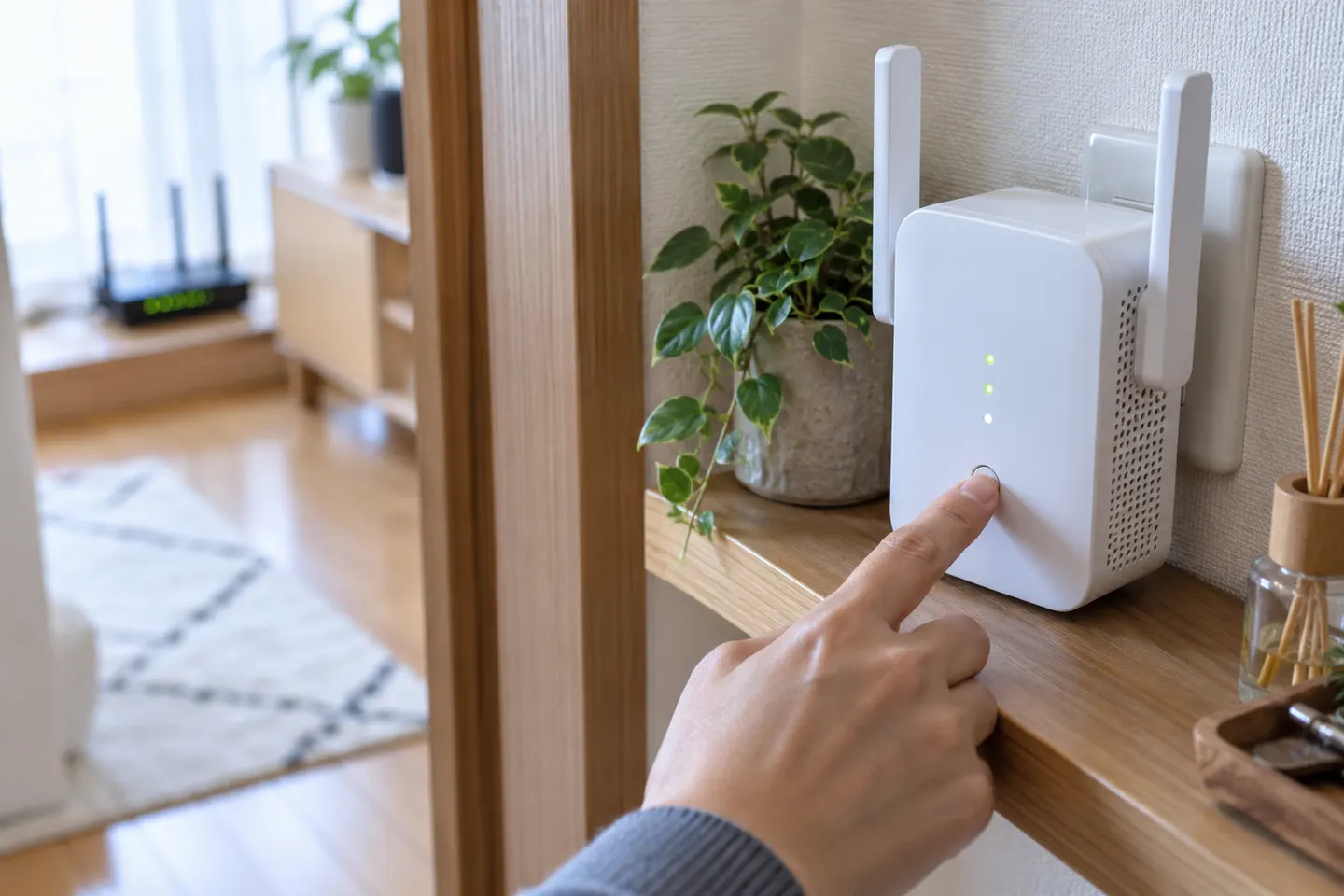 Wi-Fi中継器がつながらない時に確認する原因と対処