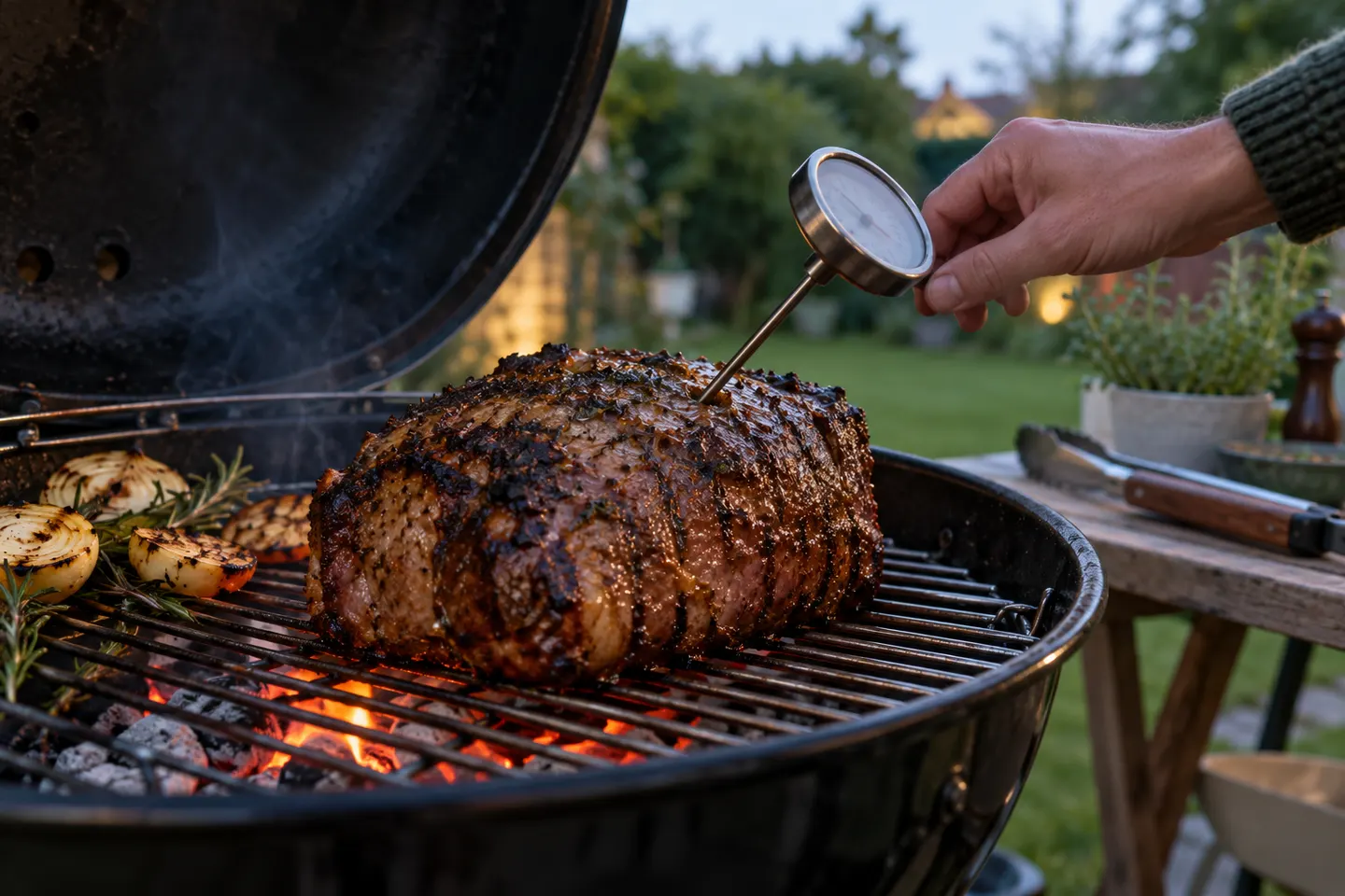Analogue Meat Thermometers for Roasts and Grilling
