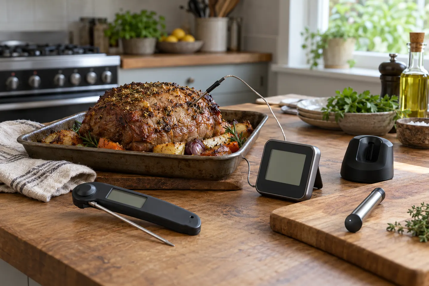Food Thermometer Reviews: Five Models Compared