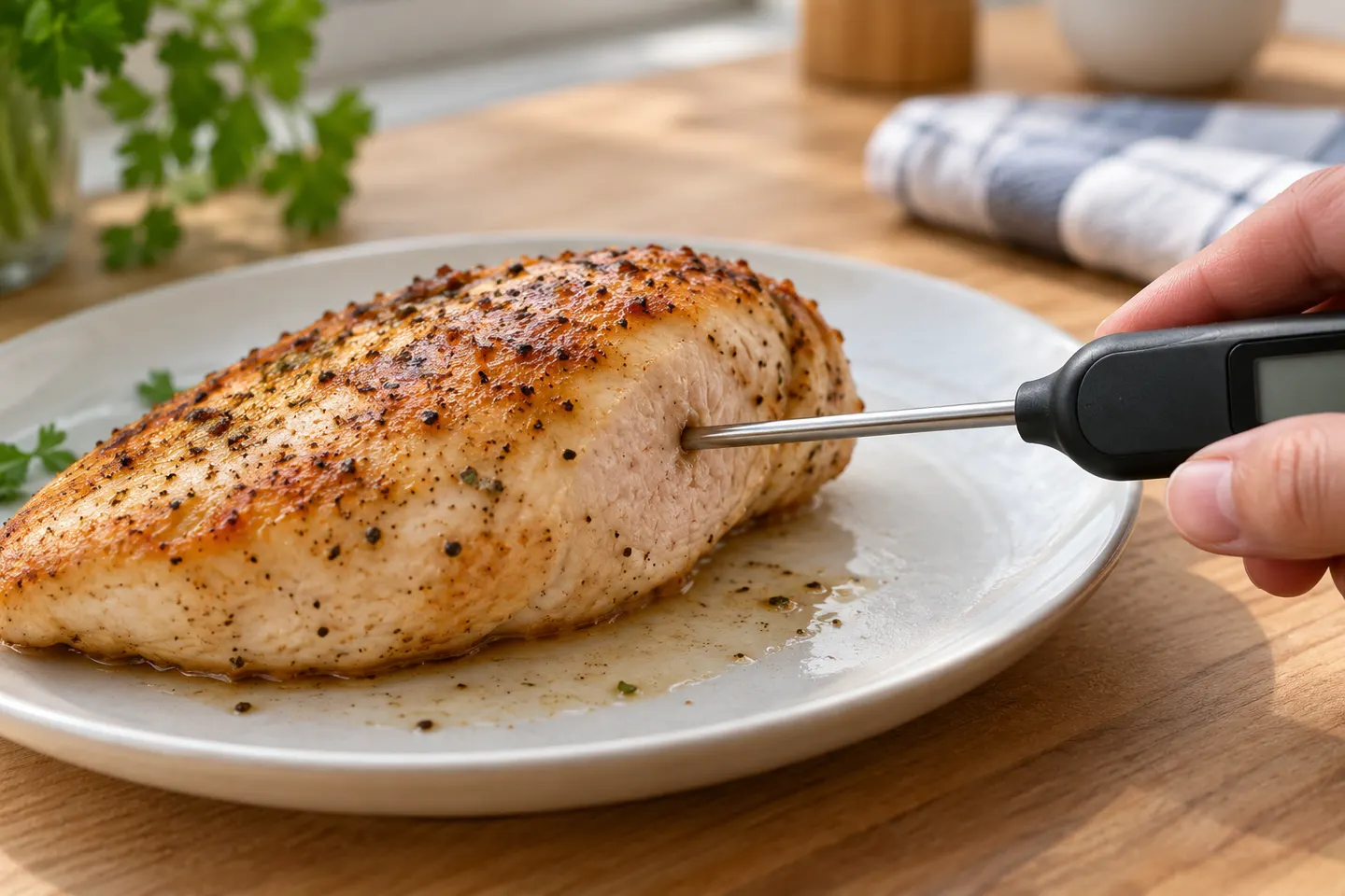 How to Use a Meat Thermometer for Chicken Breast