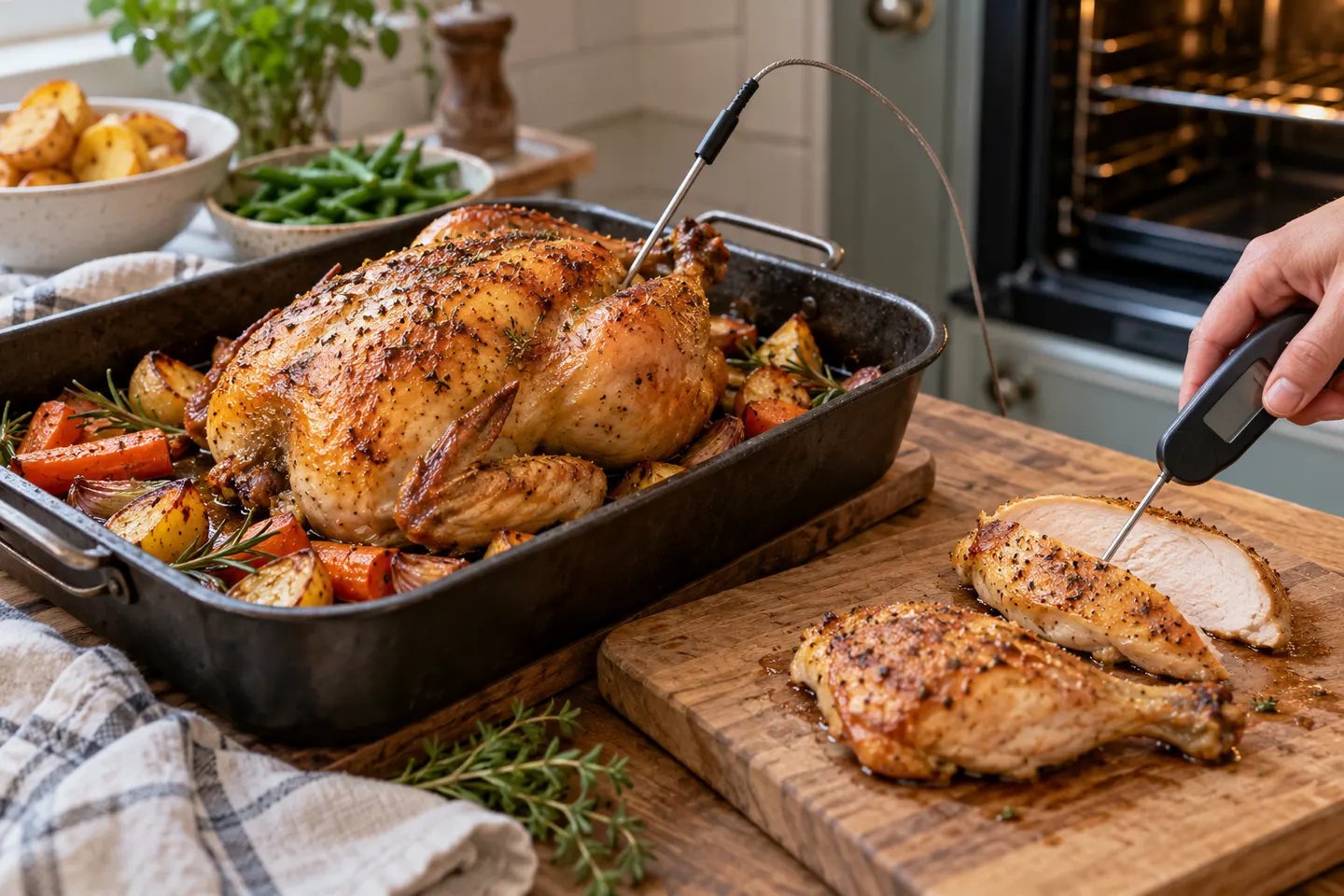 How to Use a Meat Thermometer for Chicken