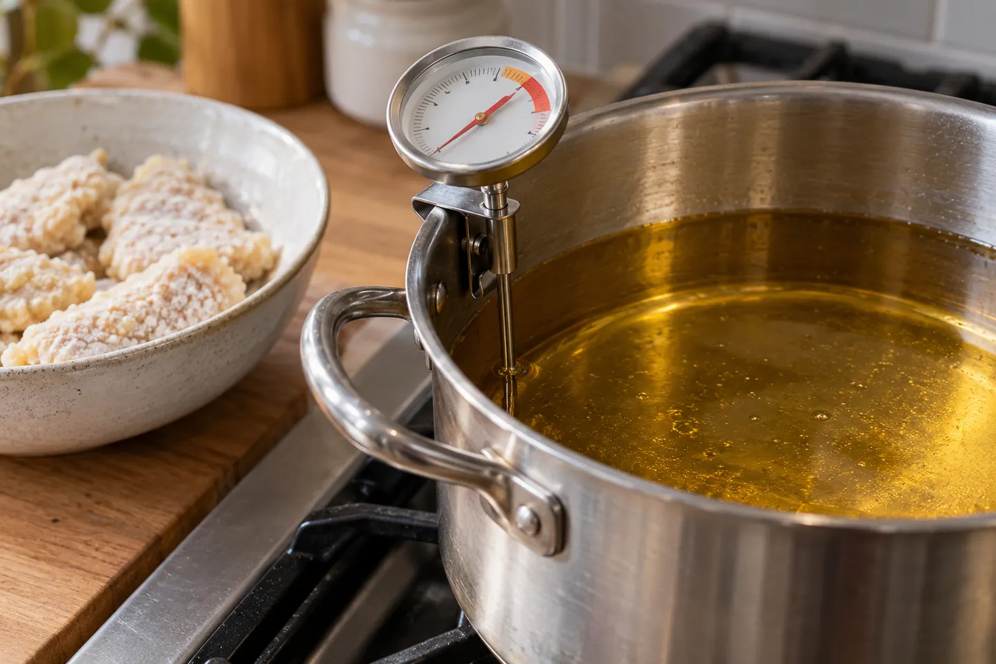 Deep-Fry Thermometers for Monitoring Hot Oil