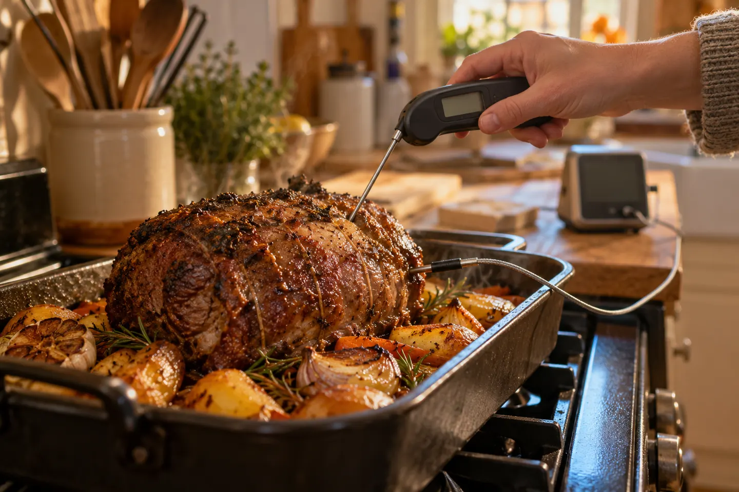 Electric Meat and Food Thermometers
