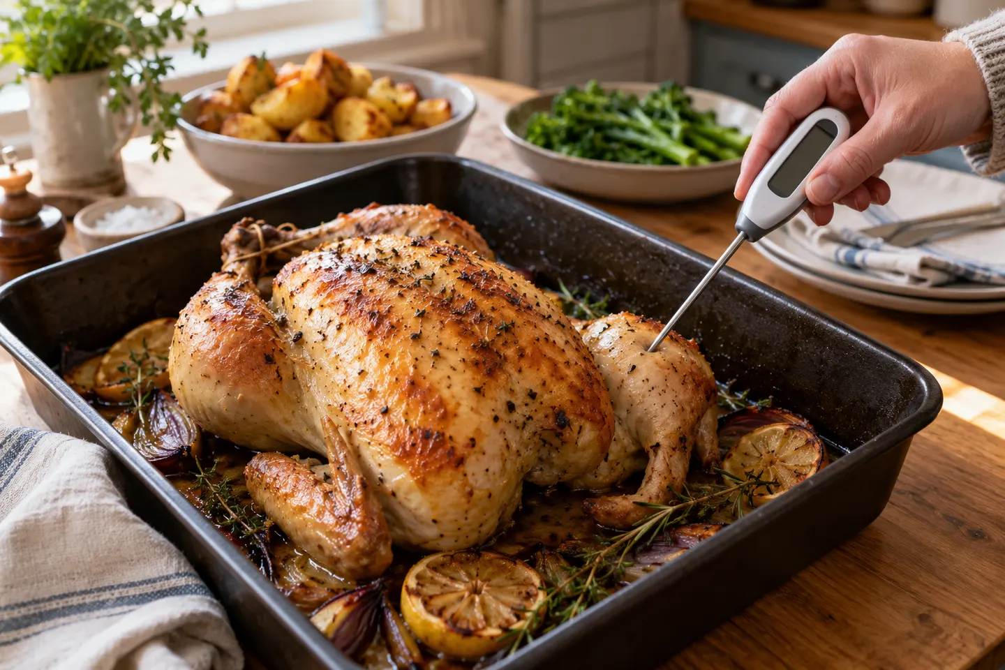 How to Use a Meat Thermometer for Chicken