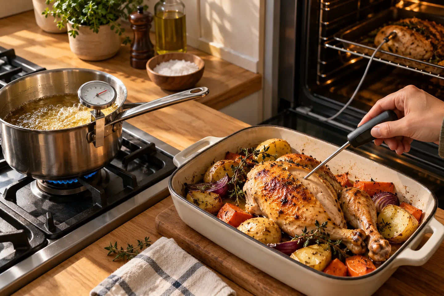 Food Heat Thermometers for Safer, More Controlled Cooking