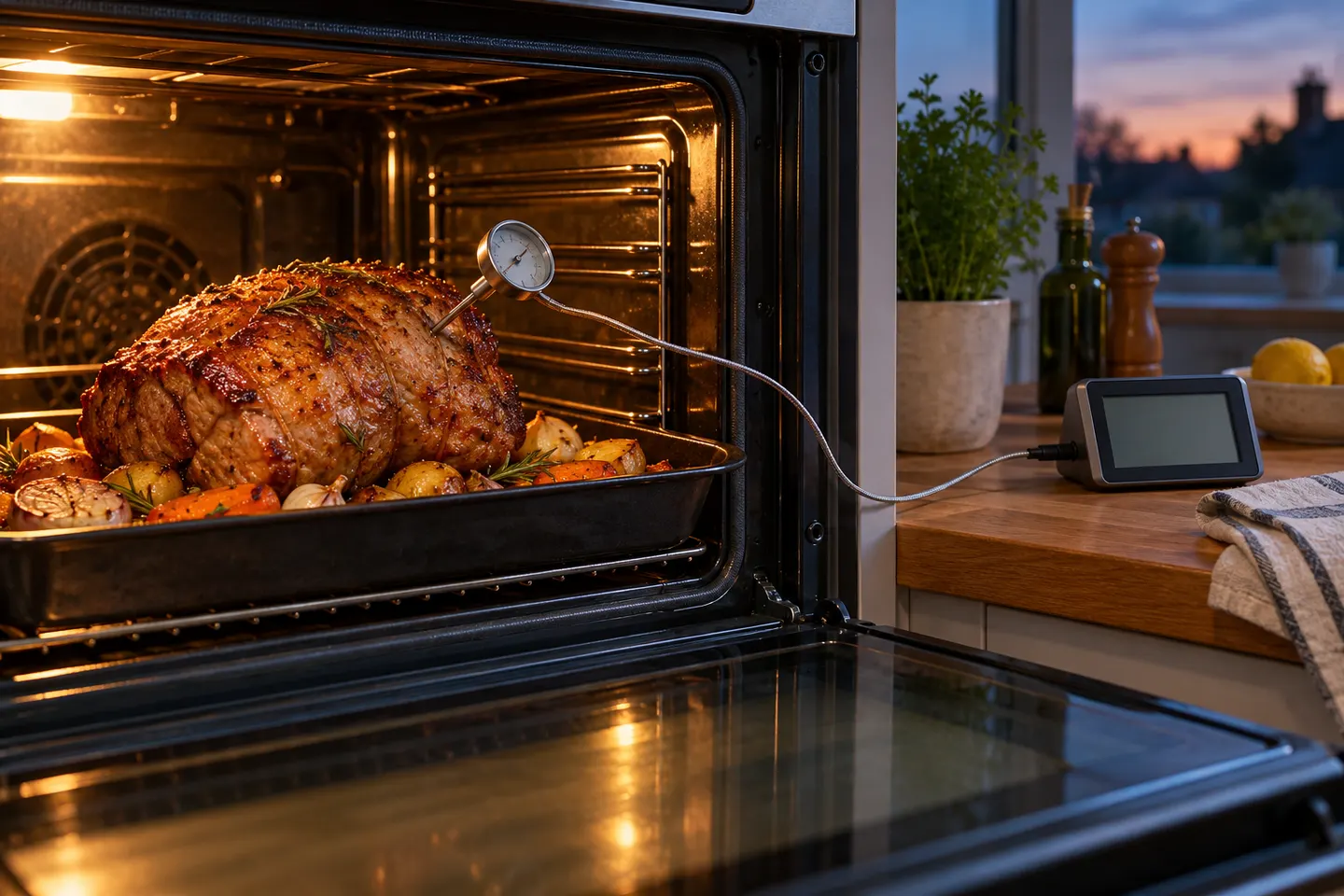 Meat Thermometers You Can Use Inside the Oven