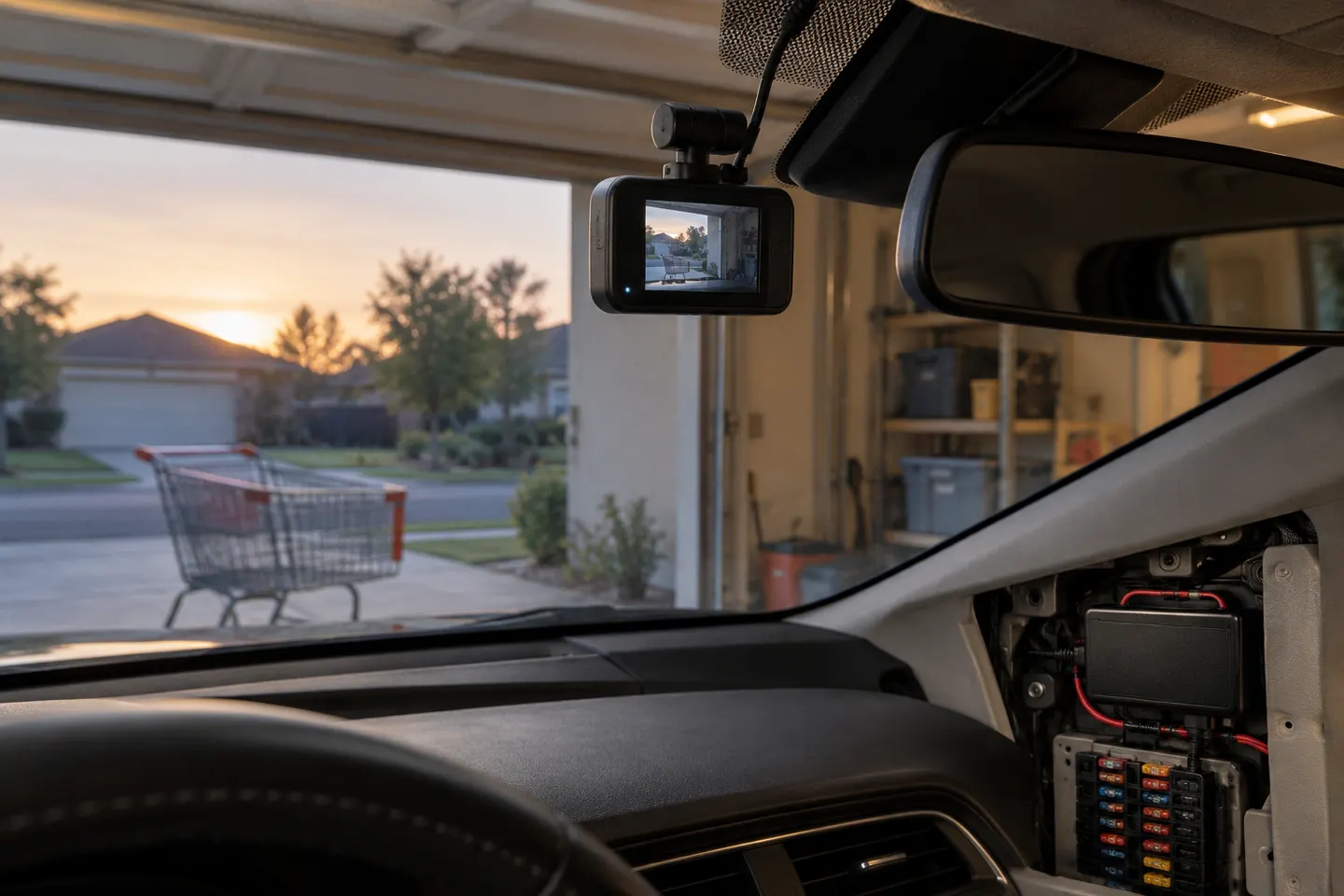 Dash Cams with Movement Sensors for Parked Cars