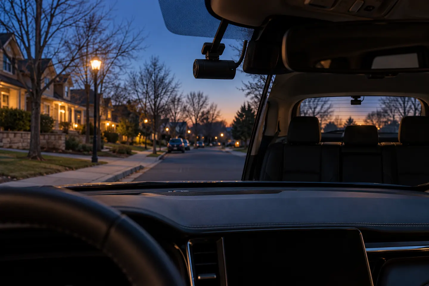 Car Camera Surveillance for Driving and Parking