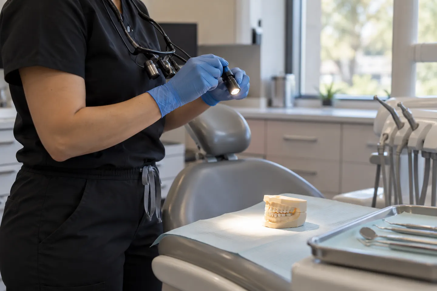 Dentist Headlamps for Close, Hands-Free Clinical Work