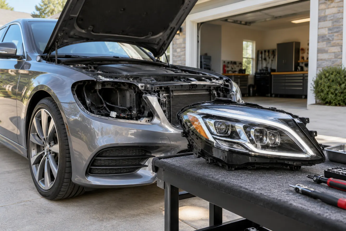 Mercedes Headlamp Replacement Options by Vehicle