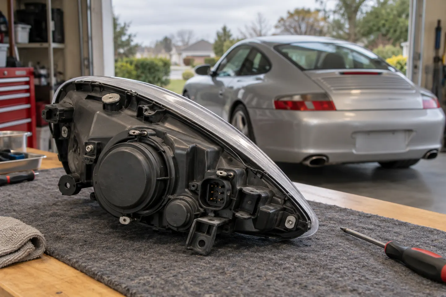 Porsche 996 Headlamp Parts: How to Identify the Right Fit