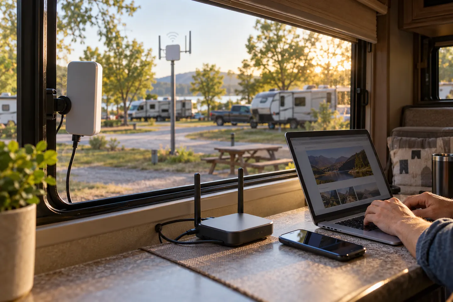 WiFi Boosters for RV Parks: Choose for Your Campsite